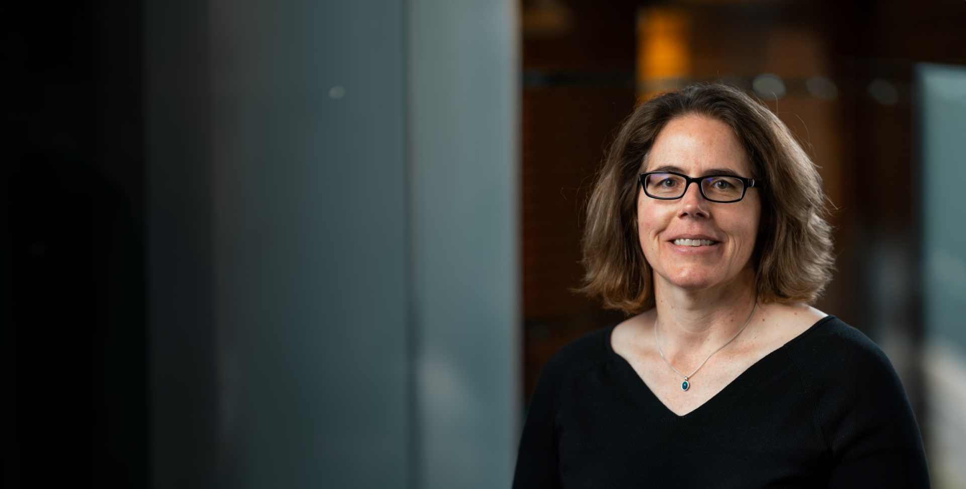 Panoramic portrait of Dr. Christine J. Kirchhoff